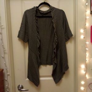 SALE Gray Shrug Sweater